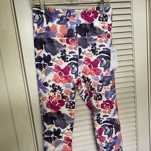 Balance collection‎ floral High Waist Capri
